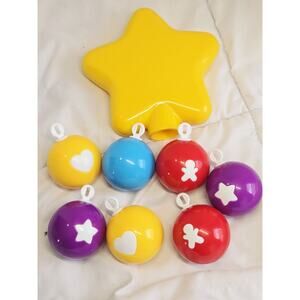 Vtg Step 2 My First Christmas Tree replacement 6l7 Ornaments And Star Holiday